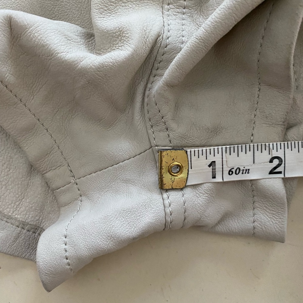 Current/Elliot Goat Leather Boyfriend Short - Picture 16 of 16